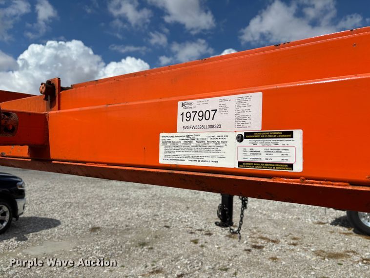 image for item EF2076 2020 Kaufman car carrier