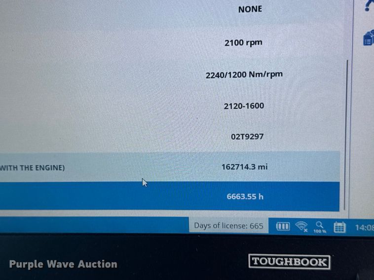 image for item EF2191 1999 Peterbilt 377 semi truck