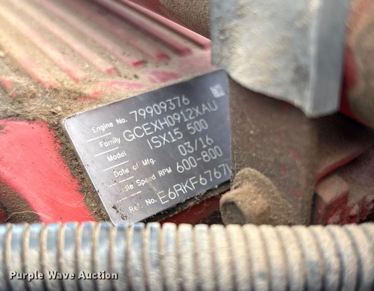 image for item EF6069 2017 Peterbilt 367 semi truck