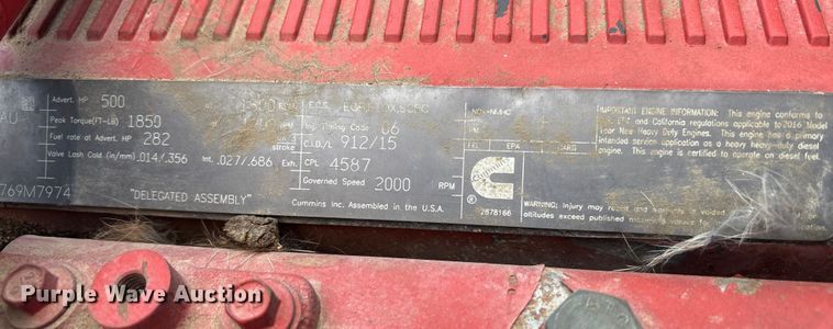 image for item EF6069 2017 Peterbilt 367 semi truck