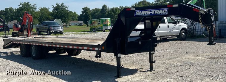 image for item EK8395 2023 Sure-Trac ST102255LPDO2A-GN-259 equipment trailer