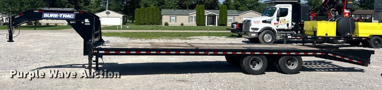 image for item EK8395 2023 Sure-Trac ST102255LPDO2A-GN-259 equipment trailer