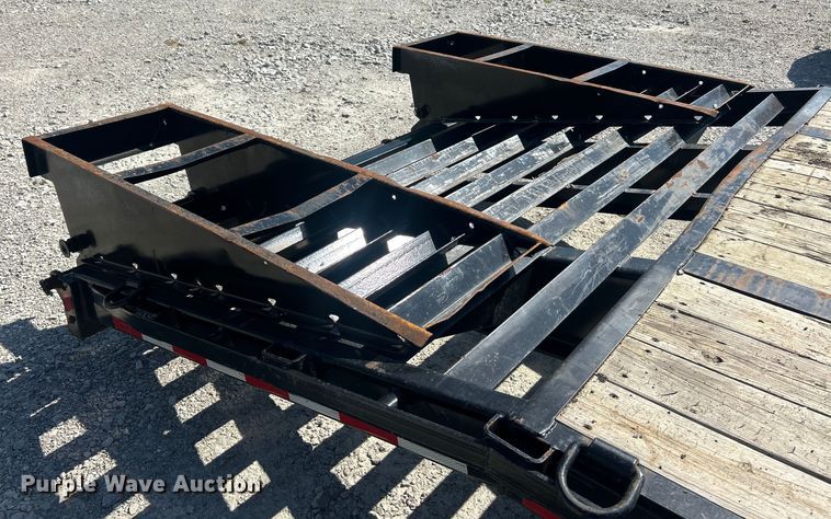 image for item EK8395 2023 Sure-Trac ST102255LPDO2A-GN-259 equipment trailer