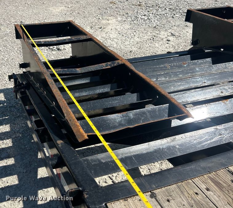 image for item EK8395 2023 Sure-Trac ST102255LPDO2A-GN-259 equipment trailer