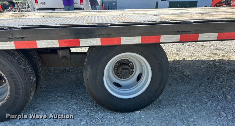 image for item EK8395 2023 Sure-Trac ST102255LPDO2A-GN-259 equipment trailer