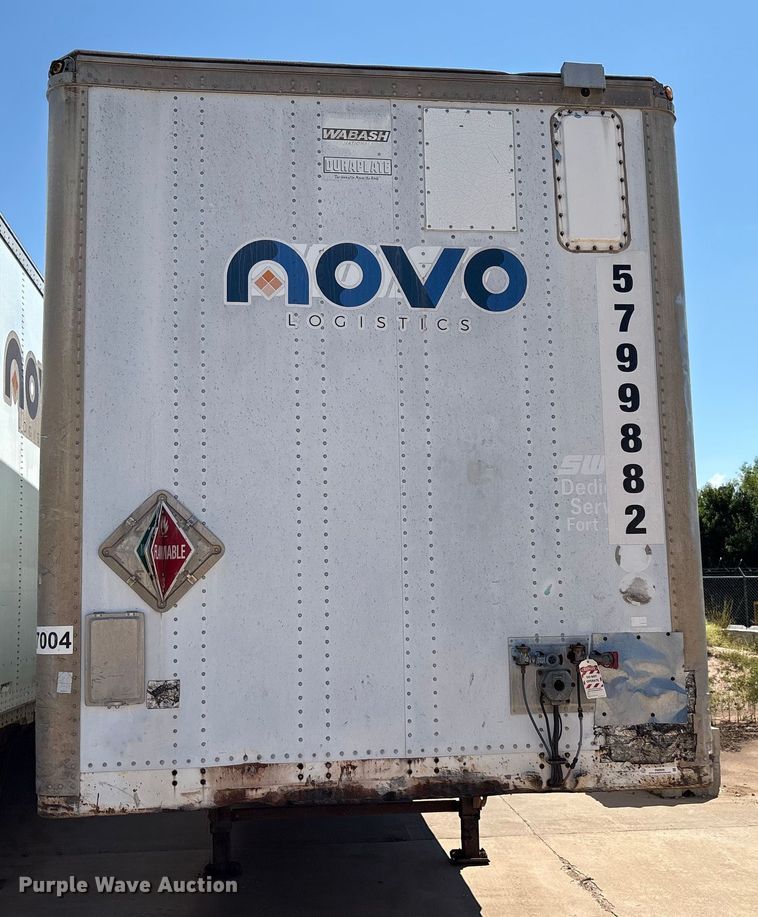 image for item EM0608 1999 Wabash dry van trailer