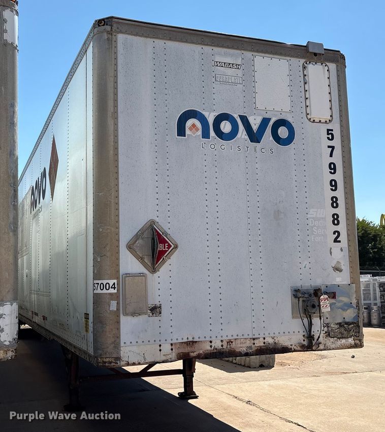 image for item EM0608 1999 Wabash dry van trailer