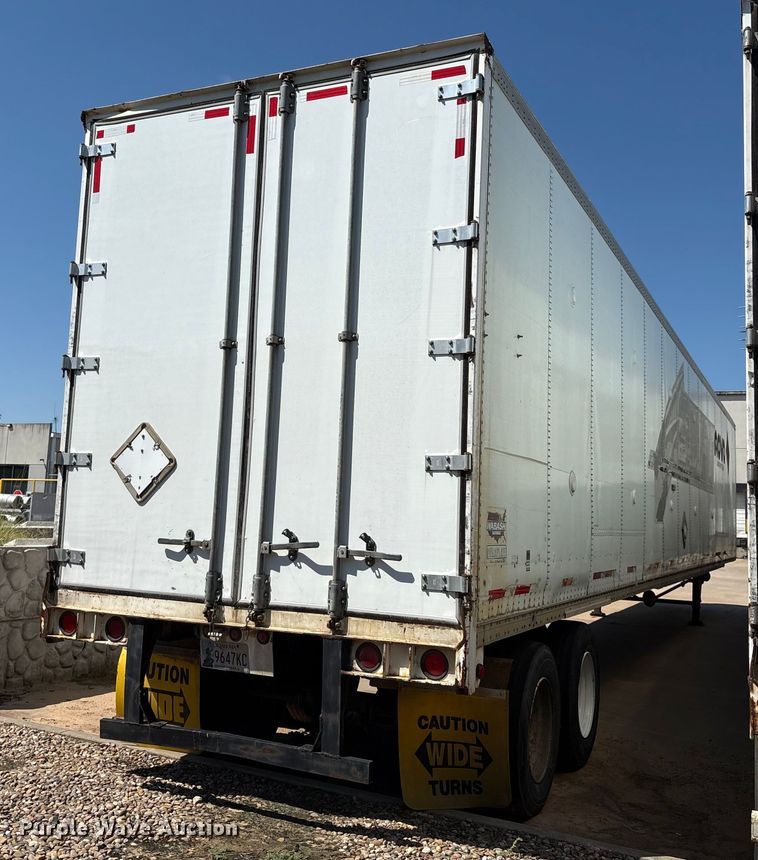 image for item EM0608 1999 Wabash dry van trailer