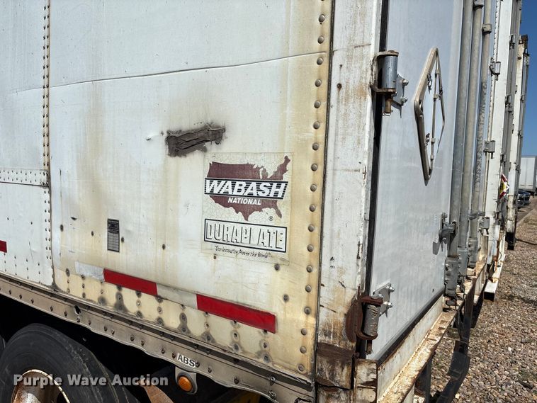 image for item EM0608 1999 Wabash dry van trailer