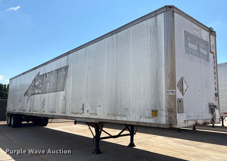 image for item EM0614 1999 Wabash dry van trailer