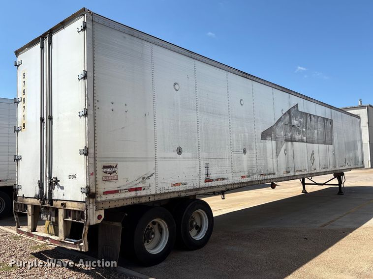 image for item EM0614 1999 Wabash dry van trailer