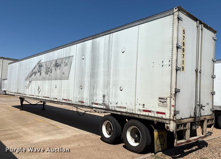 image for item EM0614 1999 Wabash dry van trailer