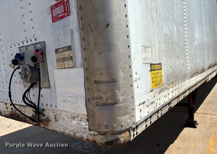 image for item EM0614 1999 Wabash dry van trailer