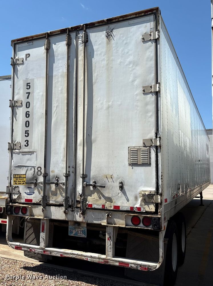 image for item EM0621 2006 Lufkin TFV-CL-110 dry van trailer