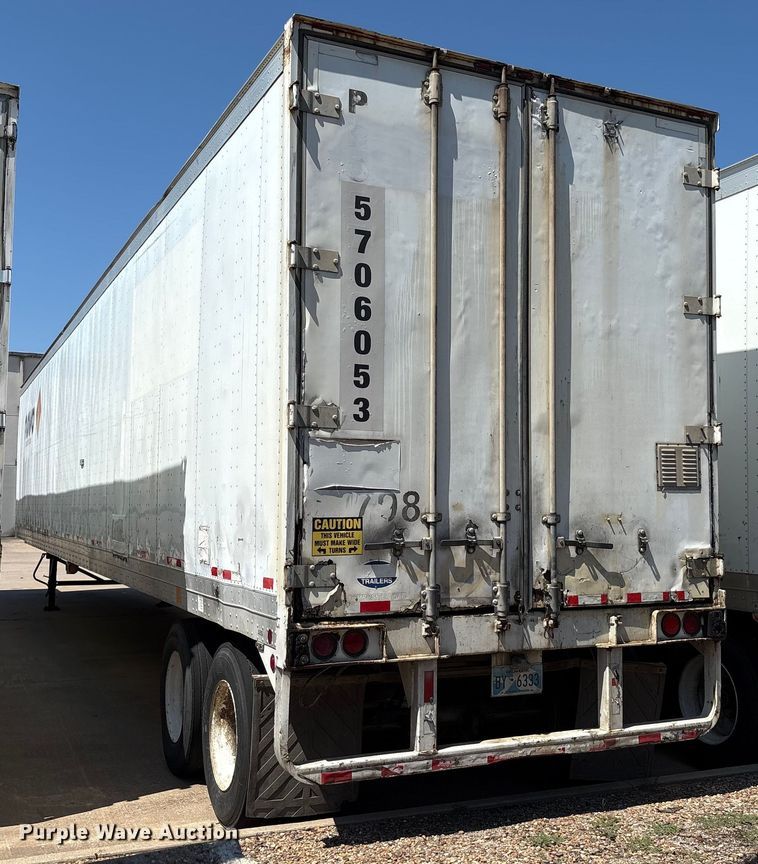 image for item EM0621 2006 Lufkin TFV-CL-110 dry van trailer