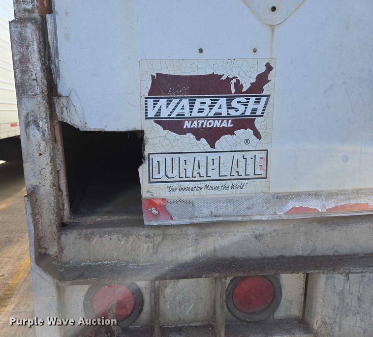 image for item EM0643 1999 Wabash dry van trailer