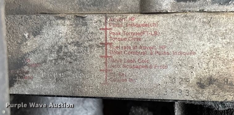 image for item EM8198 1999 Kenworth T800 semi truck