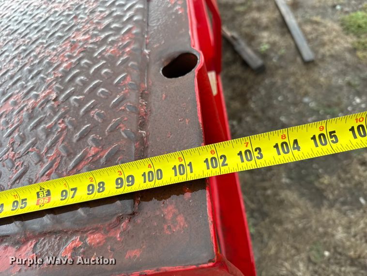 image for item ER2457 2007 Neville Built drop deck oilfield trailer