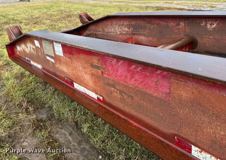 image for item ER2459 1997 Nuttall lowboy oilfield trailer