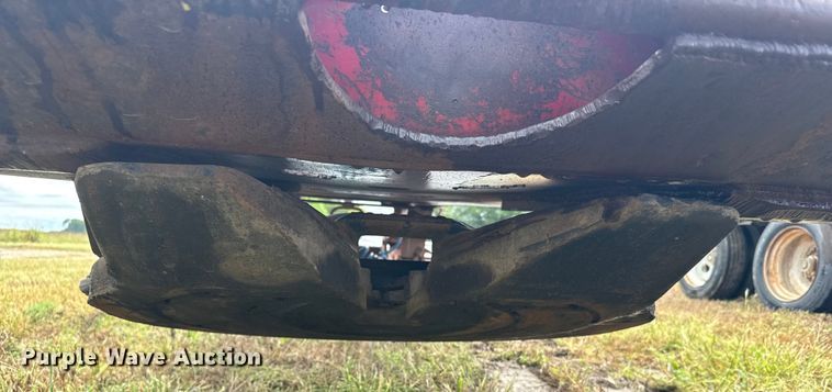 image for item ER2459 1997 Nuttall lowboy oilfield trailer