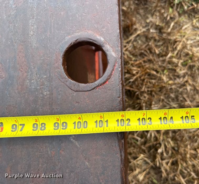 image for item ER2459 1997 Nuttall lowboy oilfield trailer