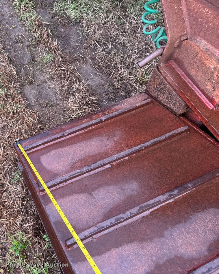 image for item ER2459 1997 Nuttall lowboy oilfield trailer