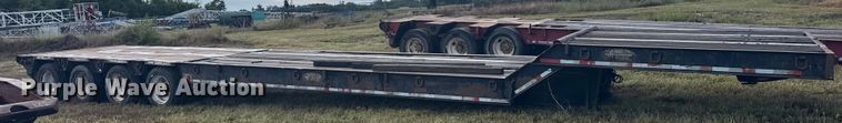 image for item ER2460 2001 Atoka Lowboy  drop deck oilfield trailer 