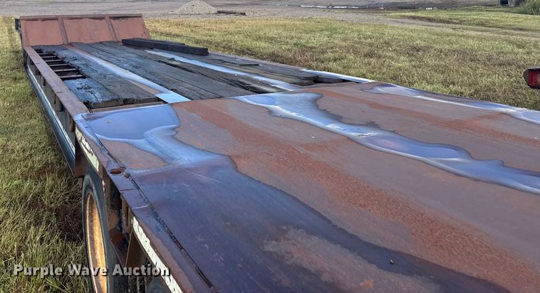 image for item ER2460 2001 Atoka Lowboy  drop deck oilfield trailer 