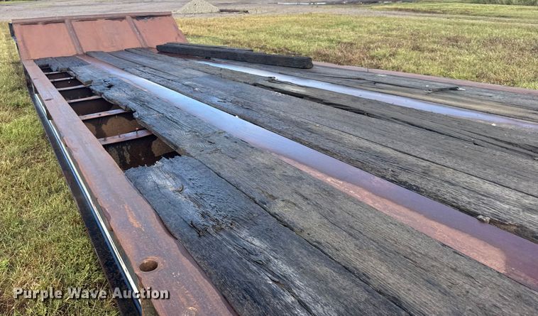 image for item ER2460 2001 Atoka Lowboy  drop deck oilfield trailer 