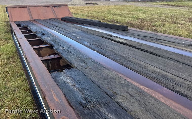 image for item ER2460 2001 Atoka Lowboy  drop deck oilfield trailer 