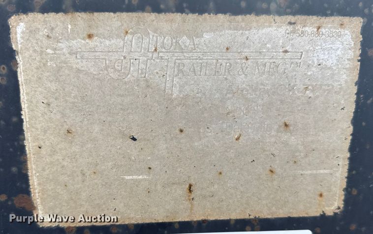 image for item ER2460 2001 Atoka Lowboy  drop deck oilfield trailer 