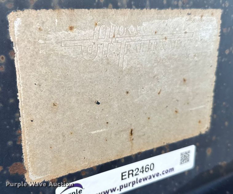 image for item ER2460 2001 Atoka Lowboy  drop deck oilfield trailer 