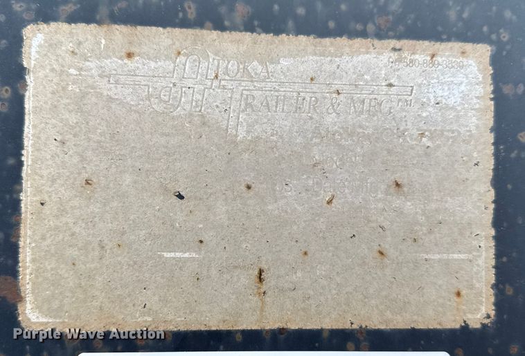 image for item ER2460 2001 Atoka Lowboy  drop deck oilfield trailer 