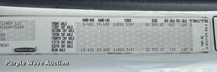 image for item ER2470 2006 Freightliner Business Class M2 bucket truck