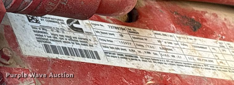 image for item ET7090 2016 International 4300  bucket truck