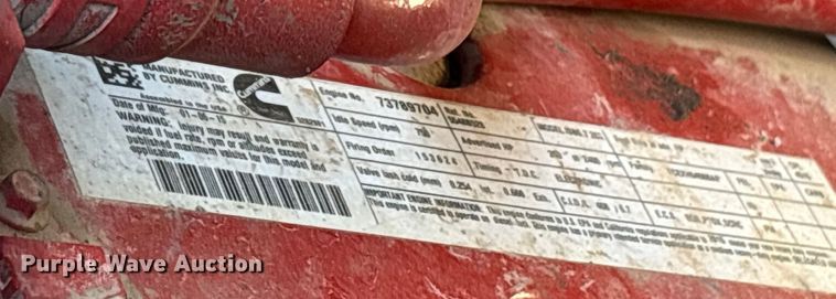 image for item ET7090 2016 International 4300  bucket truck