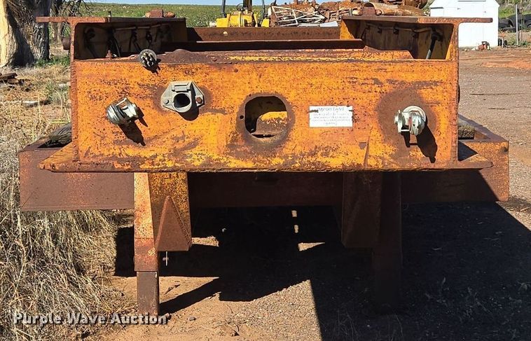 image for item EU3766 1981 Holden HLB37235 drop deck equipment trailer