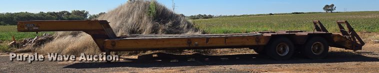 image for item EU3766 1981 Holden HLB37235 drop deck equipment trailer