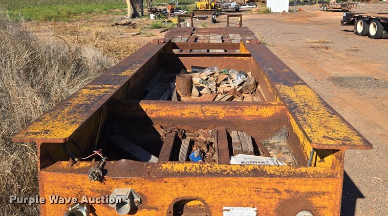 image for item EU3766 1981 Holden HLB37235 drop deck equipment trailer