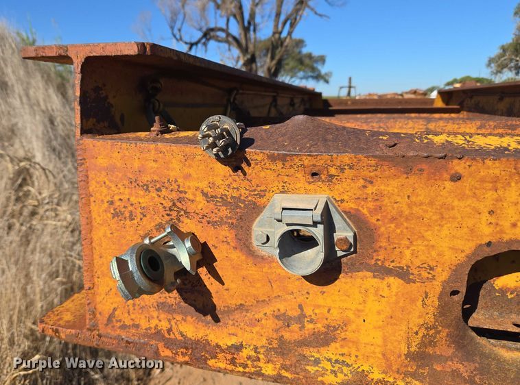 image for item EU3766 1981 Holden HLB37235 drop deck equipment trailer