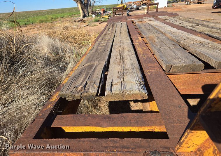 image for item EU3766 1981 Holden HLB37235 drop deck equipment trailer