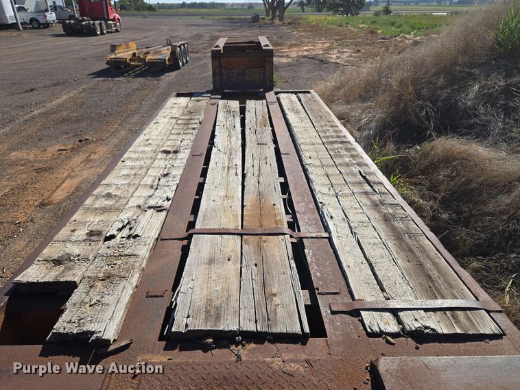 image for item EU3766 1981 Holden HLB37235 drop deck equipment trailer