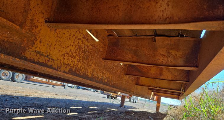 image for item EU3766 1981 Holden HLB37235 drop deck equipment trailer