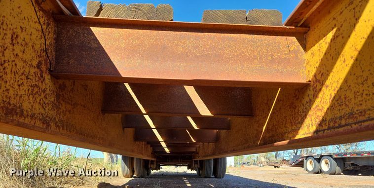 image for item EU3766 1981 Holden HLB37235 drop deck equipment trailer