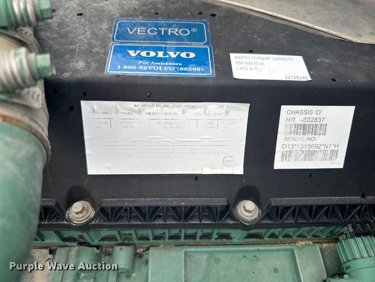 image for item EU6112 2022 Volvo VNR semi truck