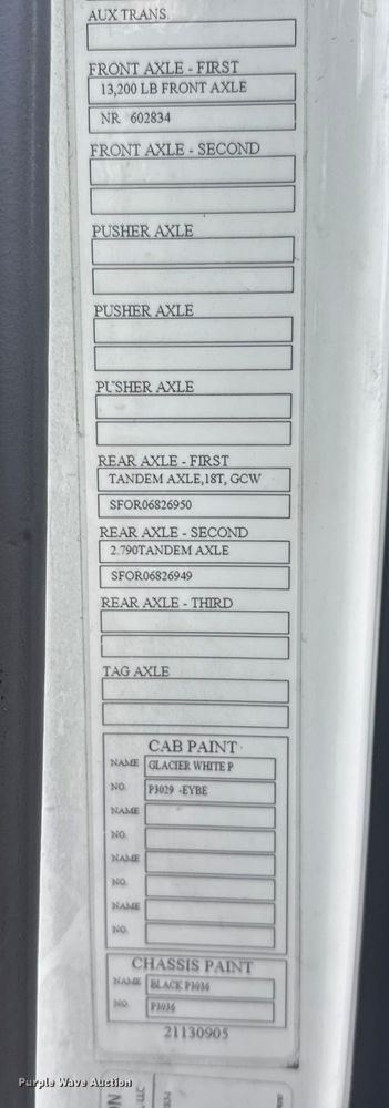 image for item EU6113 2022 Volvo VNR semi truck