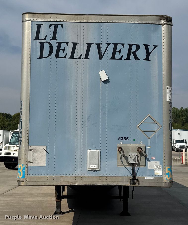 image for item EV1861 2005 Wabash dry van trailer