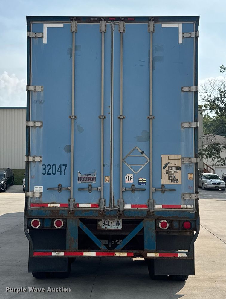 image for item EV1861 2005 Wabash dry van trailer