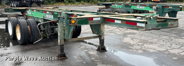 image for item EV1874 2002 Chassis King container trailer