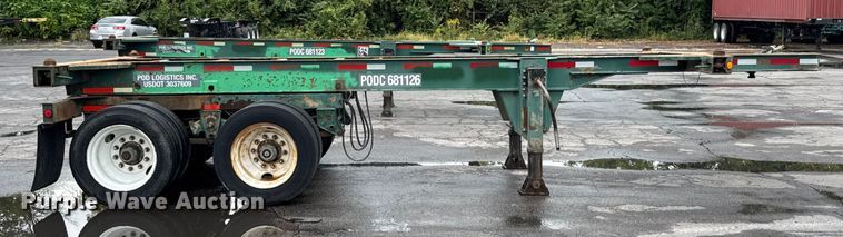 image for item EV1874 2002 Chassis King container trailer